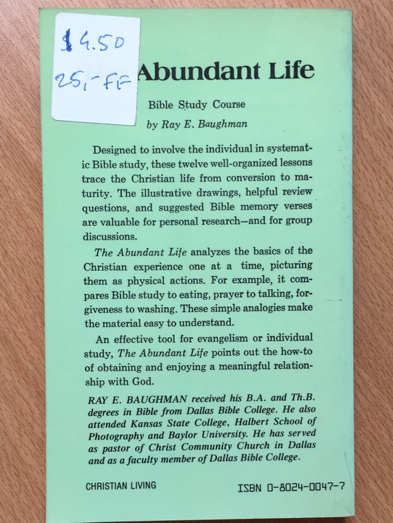The abundant life
