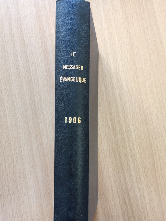 Le messager évangélique 1906