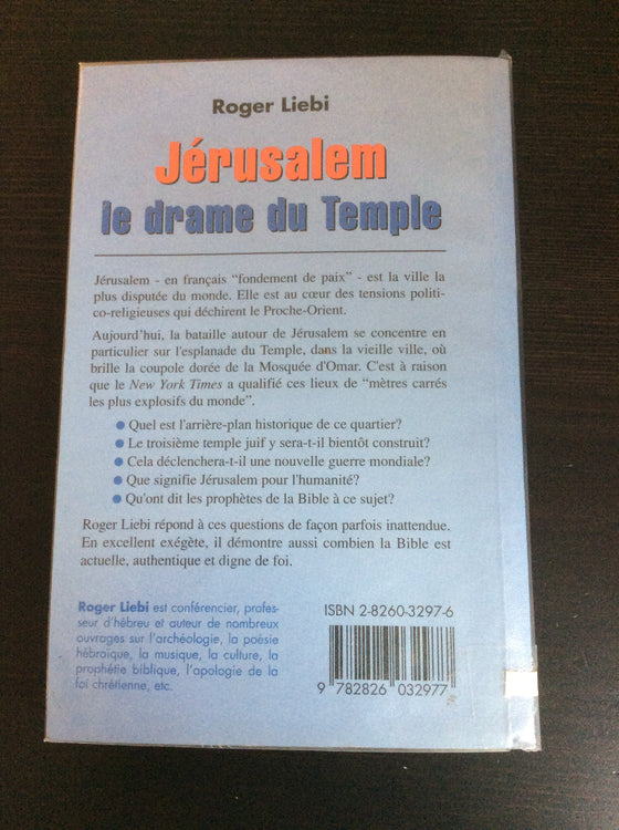 Jérusalem : Le drame du Temple - ChezCarpus.com