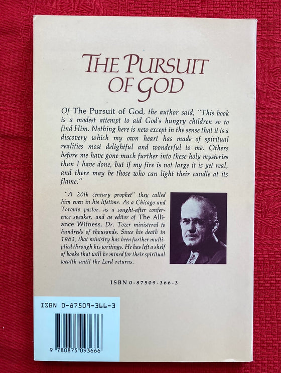 The pursuit of God