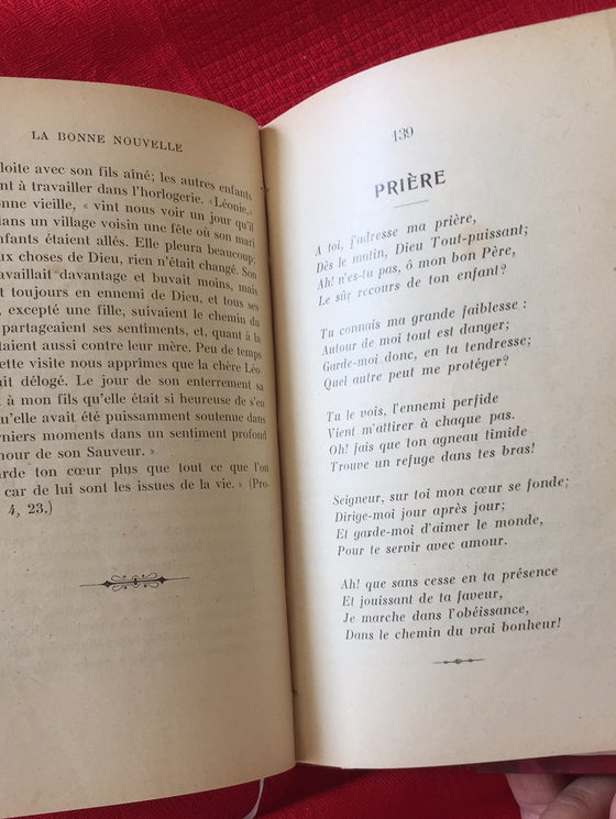 La Bonne Nouvelle annoncée aux enfants 1910-1911