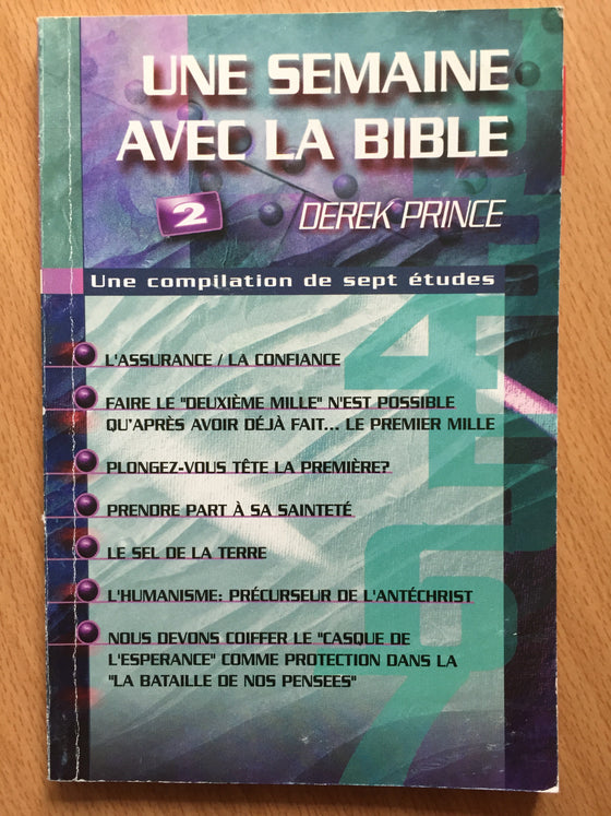 Une semaine avec la Bible 2