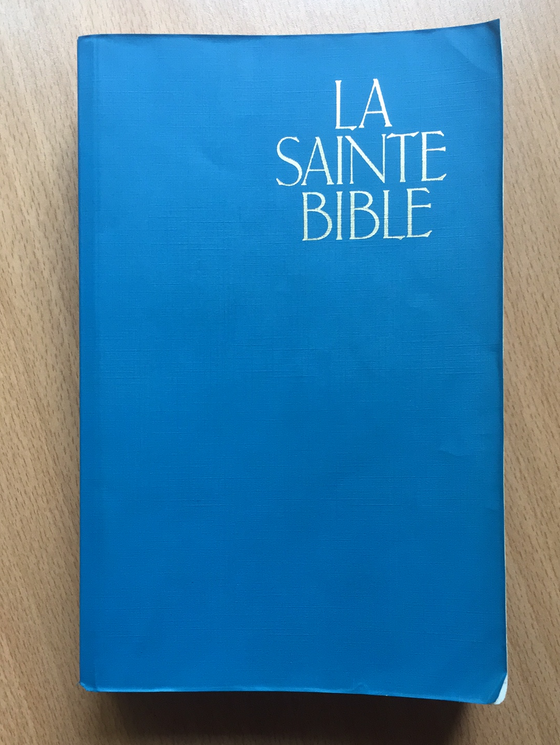 La sainte Bible (Bleu)