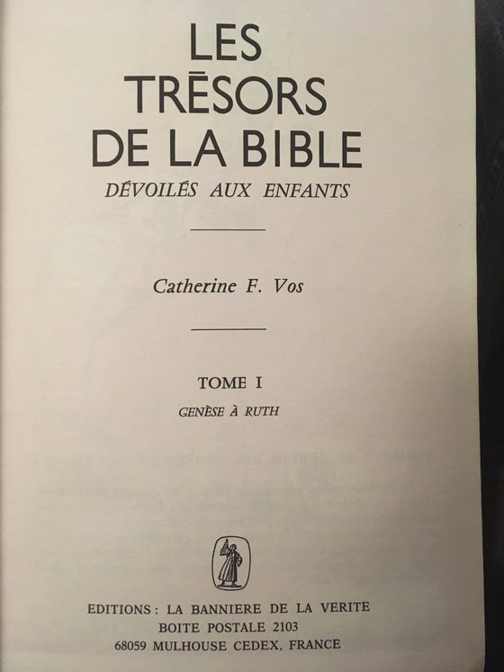 Les Trésors de la Bible dévoilés aux enfants (Vol. 1) - ChezCarpus.com