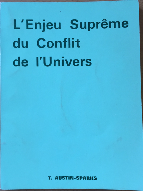 L’enjeu suprême du conflit de l’univers