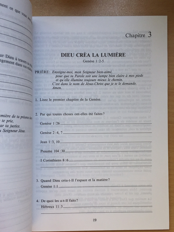 Rendez-vous avec la Bible - Christ dans la Genèse I