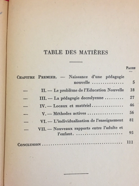 L'éducation nouvelle - que sais-je?