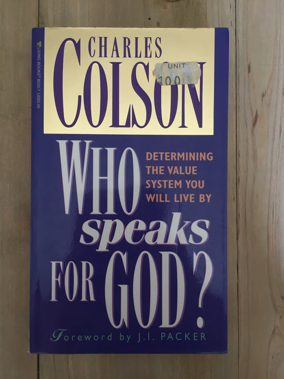 Who speaks for God? - ChezCarpus.com