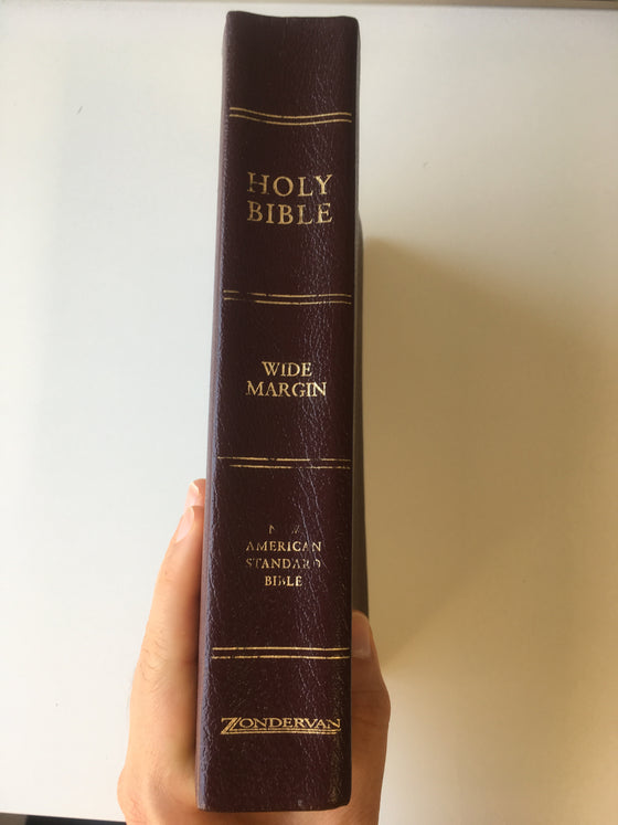 NASB Wide-Margin Bible - ChezCarpus.com