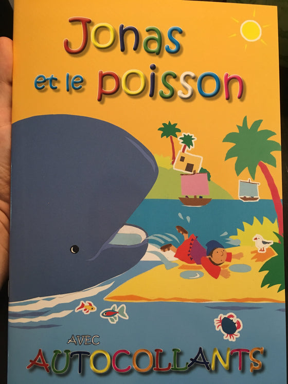 Jonas et le poisson avec autocollants: comme neuf - ChezCarpus.com