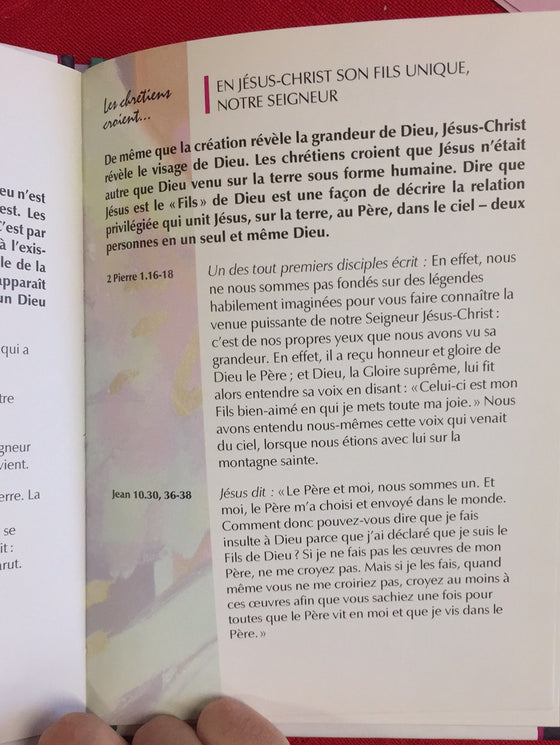 Une foi pour vivre: le plus ancien credo chrétien à la lumière de la Bible