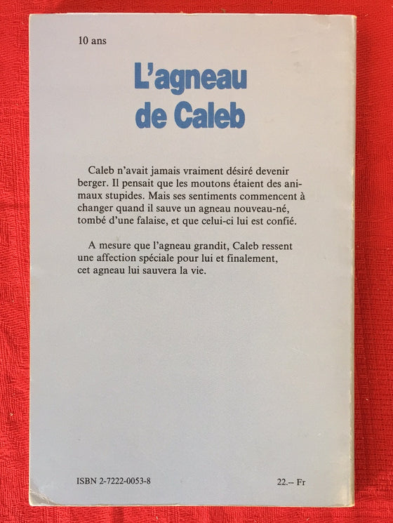 L'agneau de Caleb