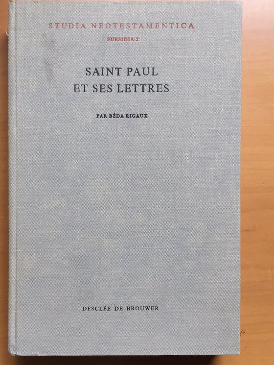 Saint Paul et ses lettres (catholique)