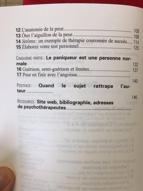 Les crises d'angoisse - les comprendre pour mieux les maîtriser