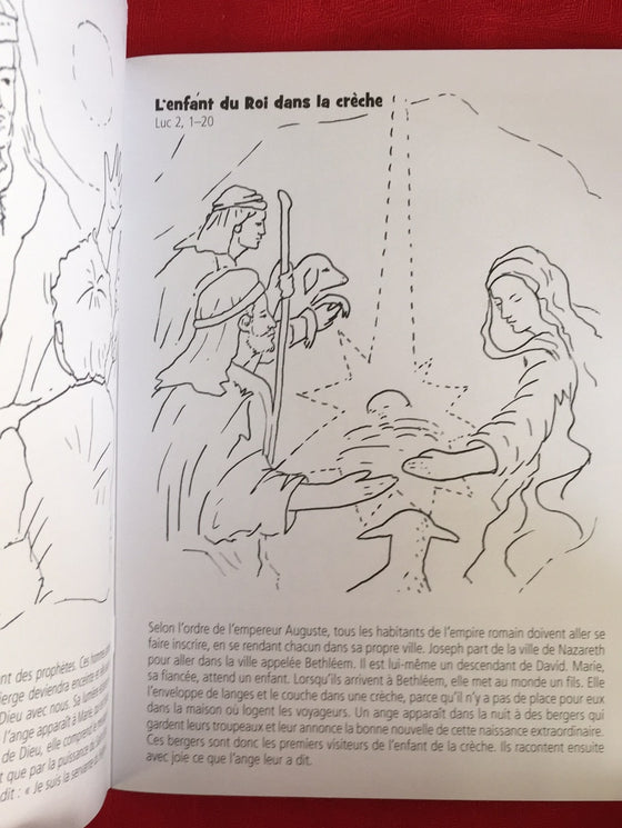 Apprendre à connaître Jésus (coloriage)