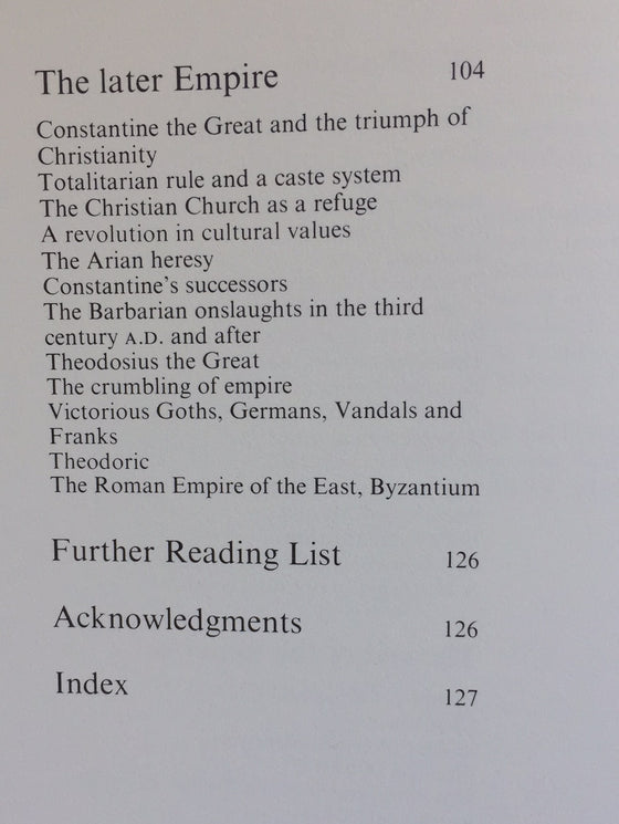 Early Civilisation volume I, II and III (secular literature)