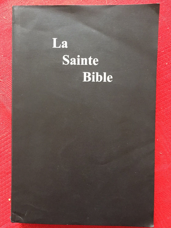 La Sainte Bible