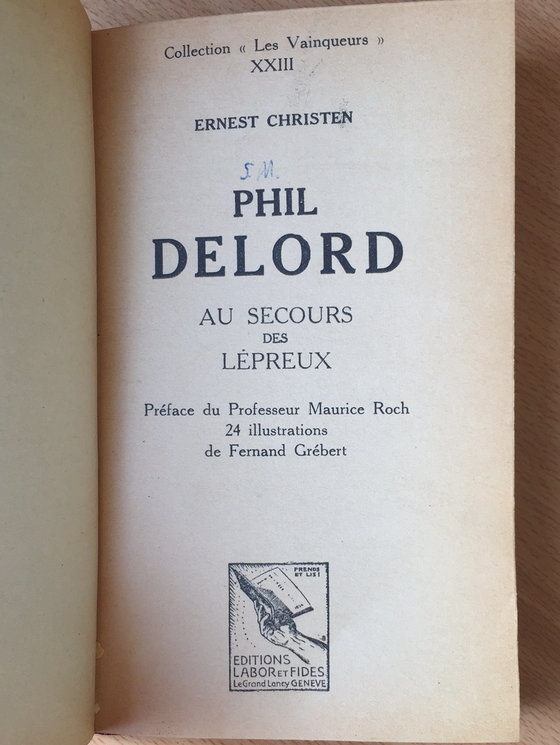 Phil Delord au secours des lépreux