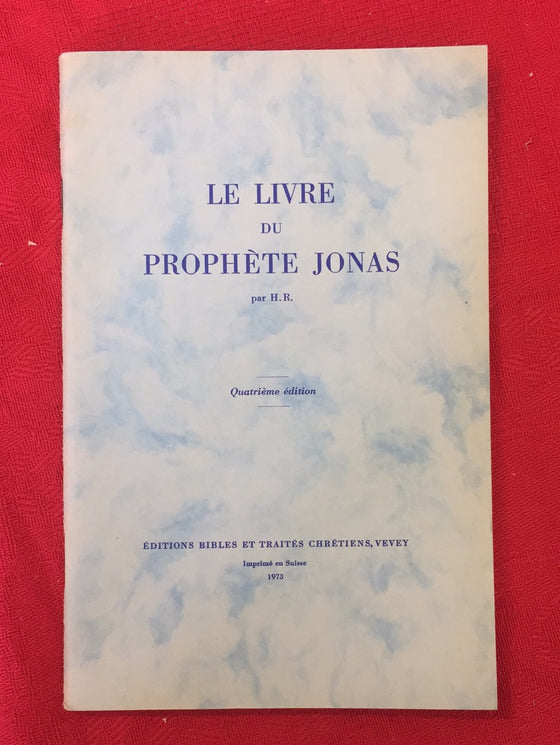 Le livre du prophète Jonas