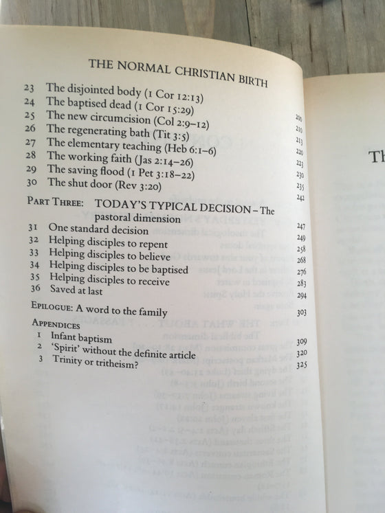 The normal Christian birth - ChezCarpus.com