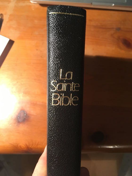 La Sainte Bible (version noire souple) - ChezCarpus.com