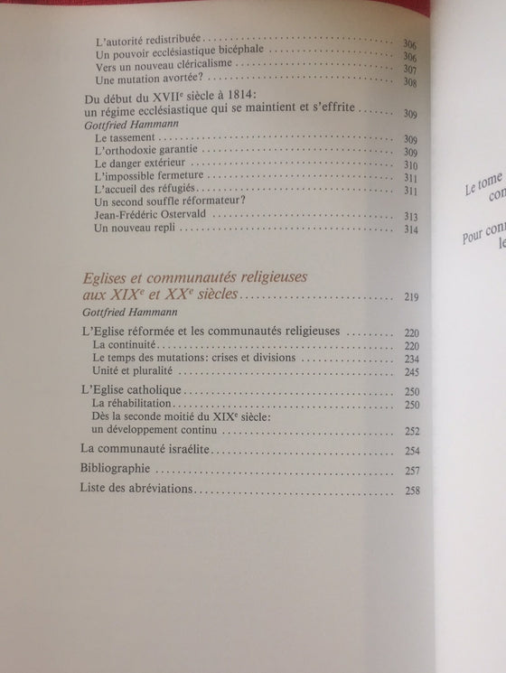 De Guillaume Farel à nos jours: églises et communautés religieuses du pays de Neuchâtel