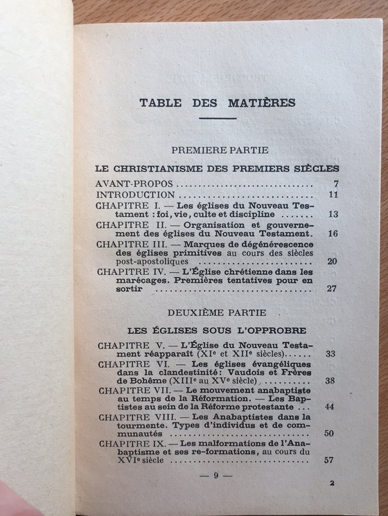 Histoire des églises baptistes dans le monde