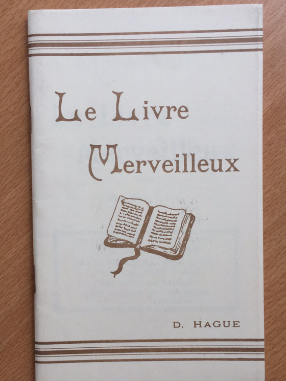 Le livre merveilleux (brochure rare)