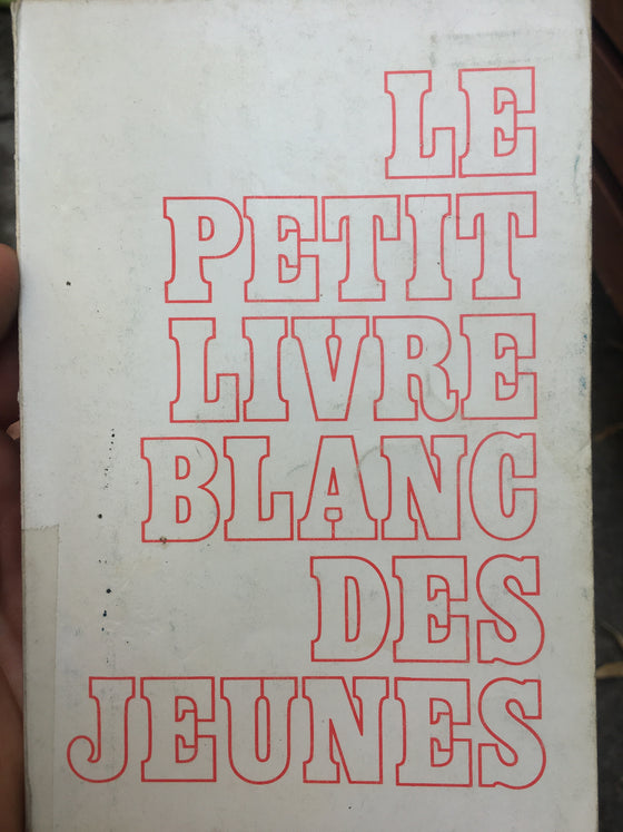 Petit livre blanc des jeunes - ChezCarpus.com