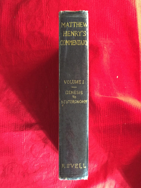 Matthew Henry's Commentary Volume I to VI