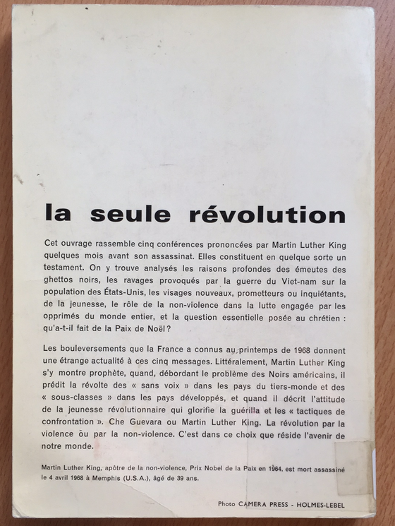 La seule révolution