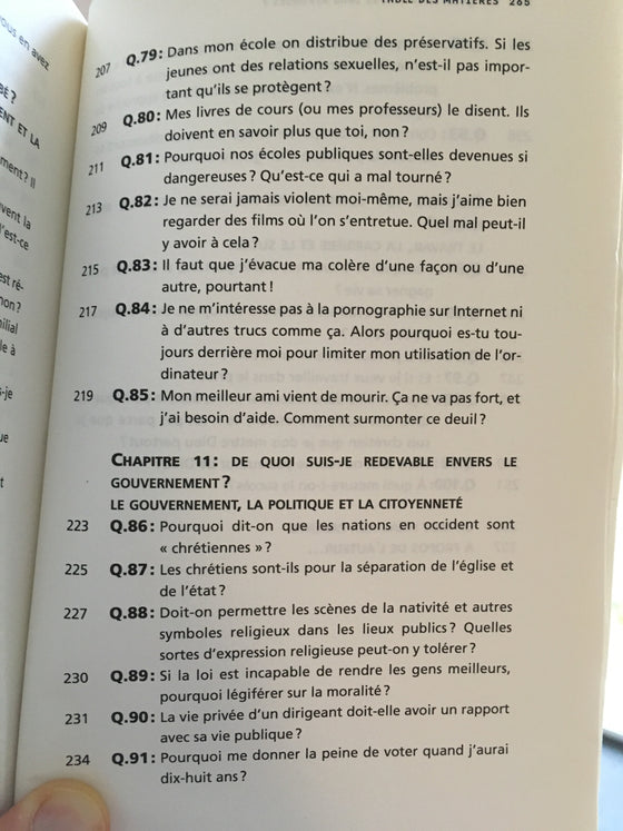 100 questions d’ados sans réponses? - ChezCarpus.com