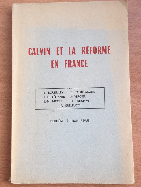 Calvin et la Réforme en France