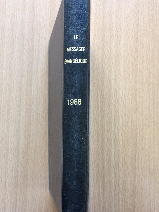 Le messager évangélique 1988