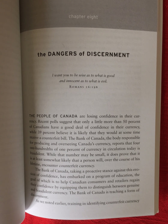 The Discipline of Spiritual Discernment