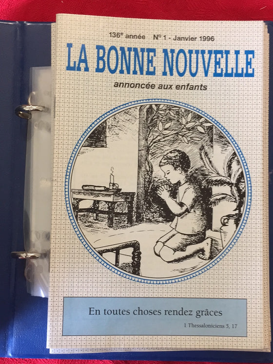 La Bonne Nouvelle annoncée aux enfants 1996