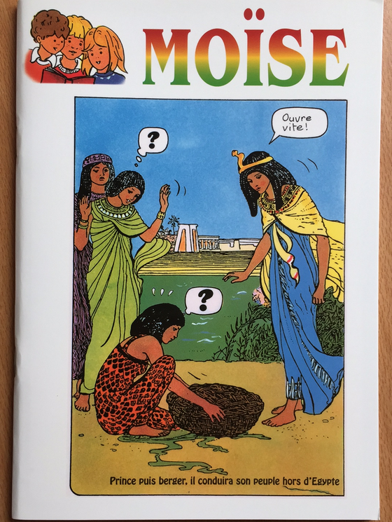 Moïse raconté aux enfants