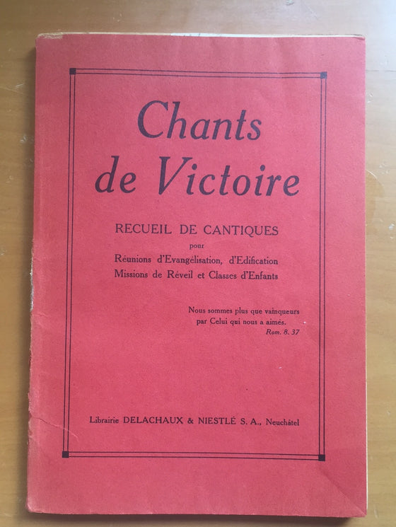 Chants de Victoire (recueil de cantiques)