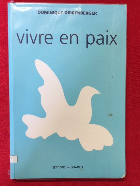 Vivre en paix - Lettre au chrétiens