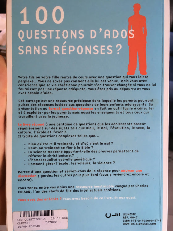 100 questions d’ados sans réponses? - ChezCarpus.com