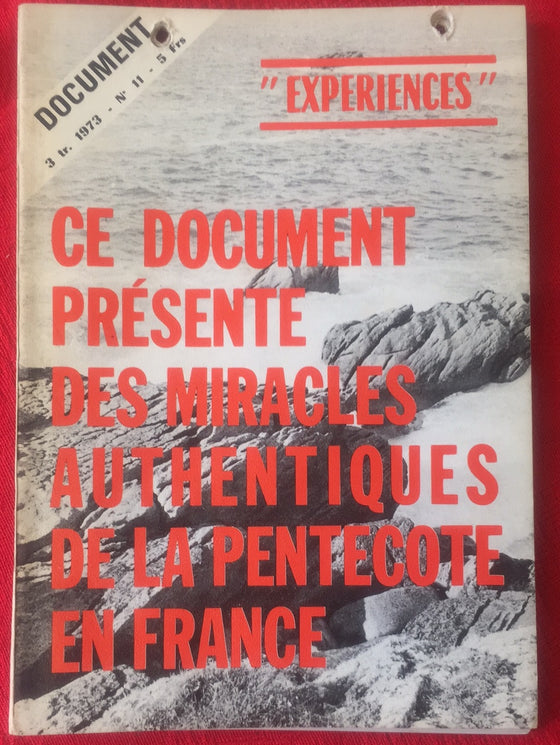 Document Expériences n.11