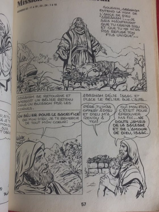 La Bible en bandes dessinées - D'Eden au Sinaï