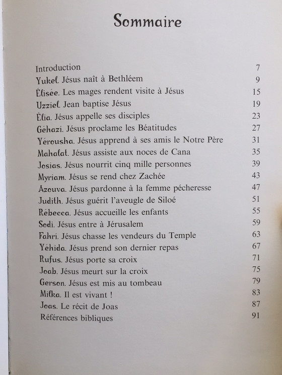 Jésus raconté par les enfants