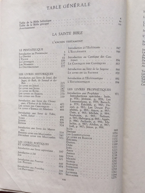 La Sainte Bible de Jérusalem (catholique)