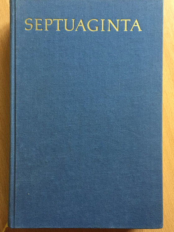 Septante (Septuaginta) Volumen II