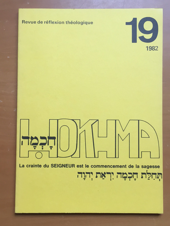 Hokhma n°19