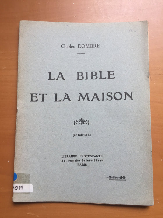 La Bible et la maison