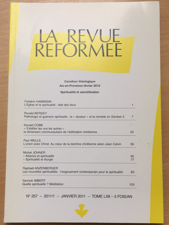 La revue réformée #257 Janvier 2011