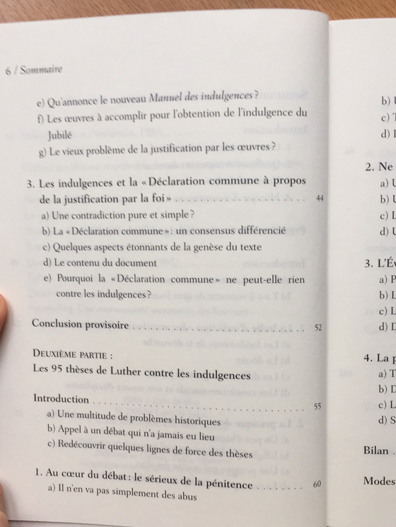 Le protestantisme contre les indulgences