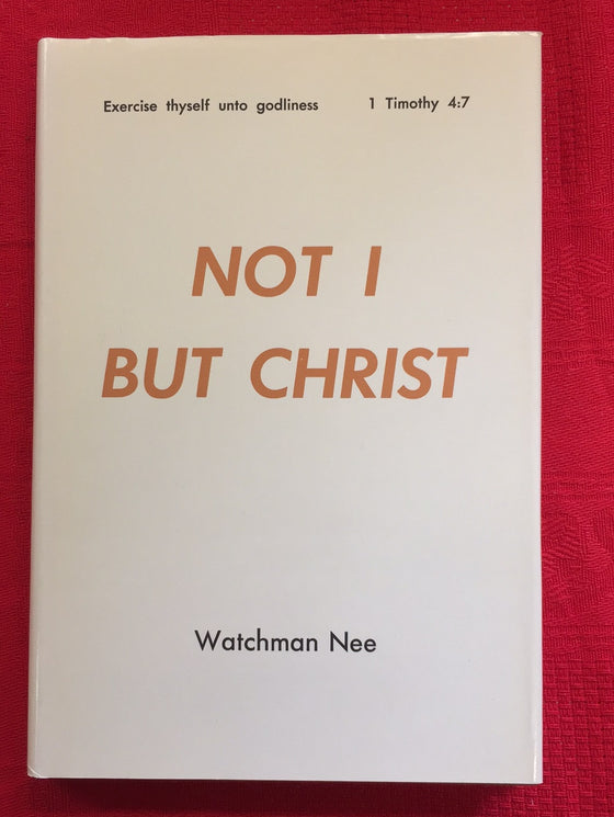 Not I but Christ - Volume 4